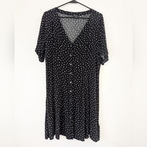 Black Polka Dot Dress